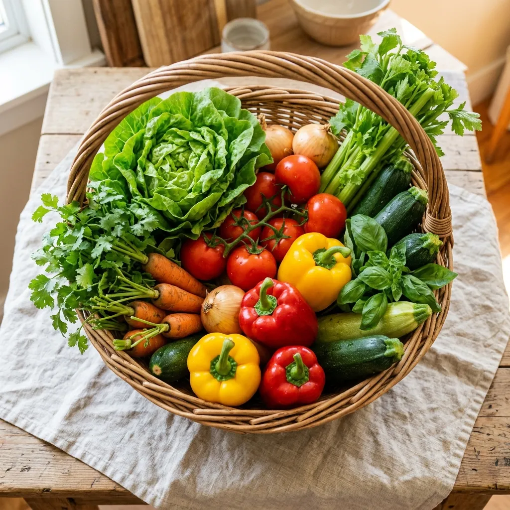 Cesta Verduras